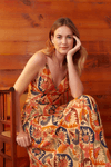 Vestido Cropped Estampa Nômade