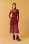 Vestido Tule Estampa Zuma