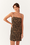 Vestido Linho Retinho Estampa Quietude