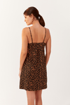 Vestido Linho Retinho Estampa Onçalina