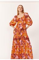 Vestido Longo Estampa Luna