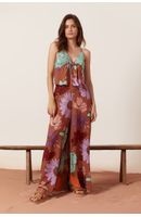 Blusa Estampa Jardim Secreto