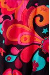 Blusa Manga Ampla Estampa Happy