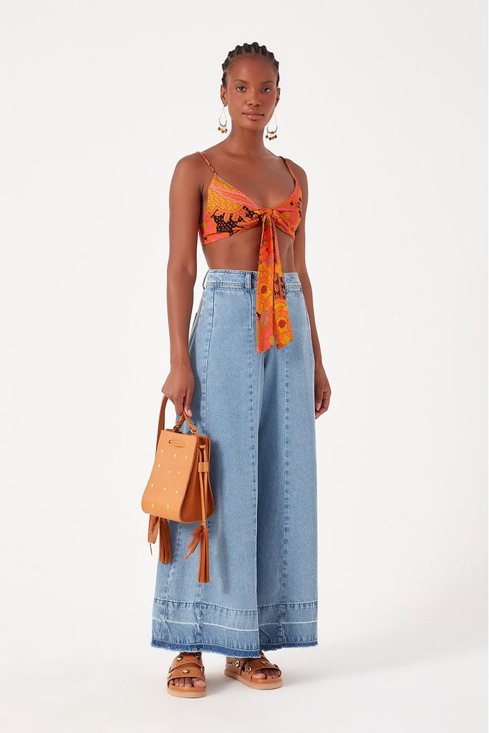Top Amarraçao Estampa Nolita