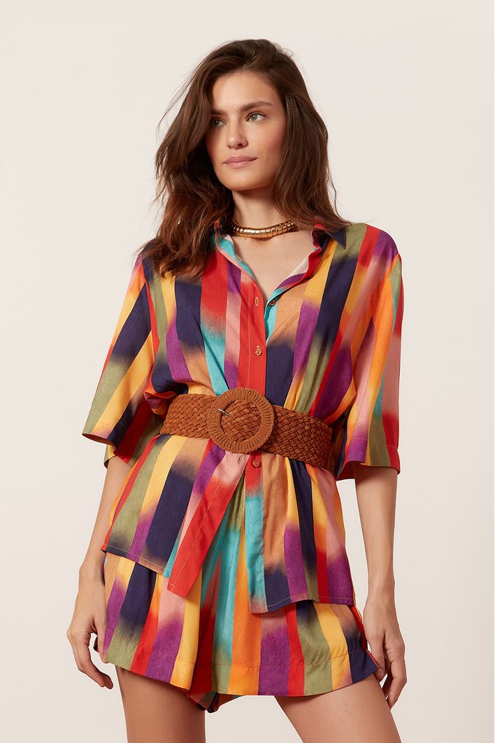 Camisa Estampa Degrade