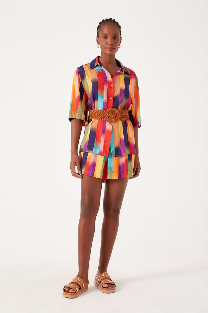 Camisa Estampa Degrade