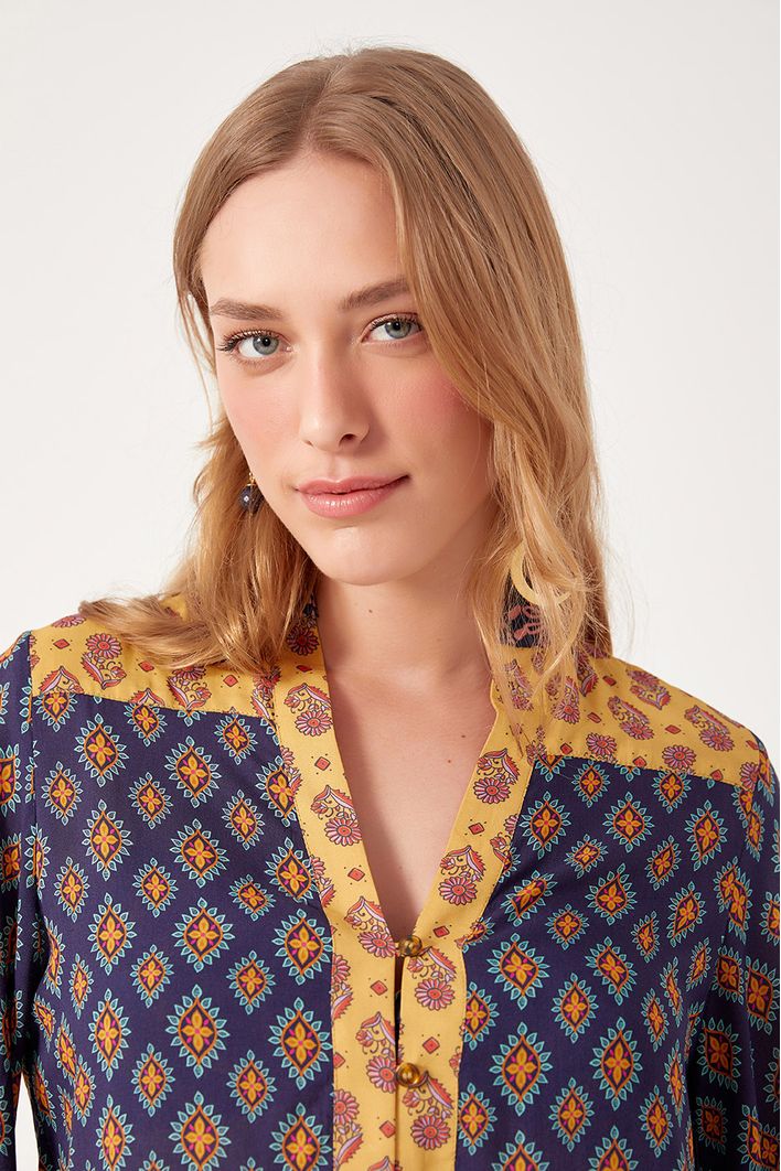 Blusa Estampa Recanto Mix