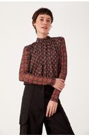 Blusa Tule Estampa Refúgio 3 Em 1