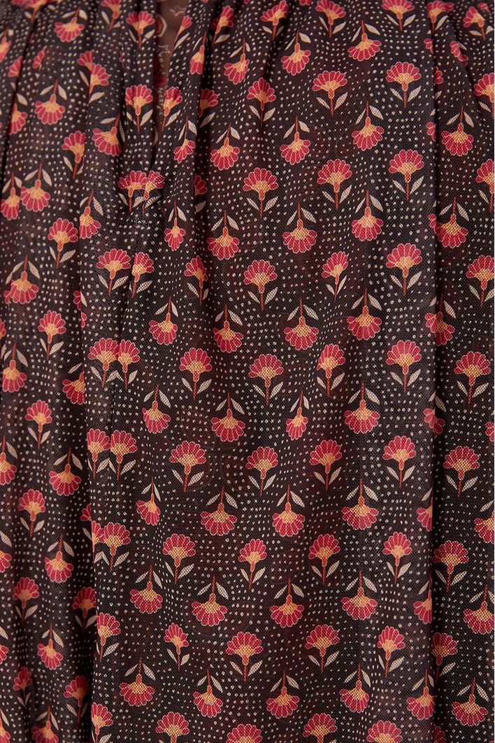 Blusa Tule Estampa Refúgio 3 Em 1