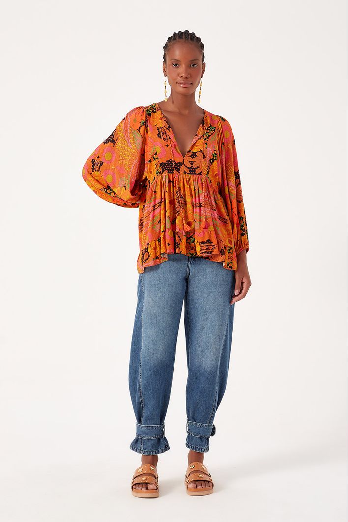 Blusa Estampa Nolita