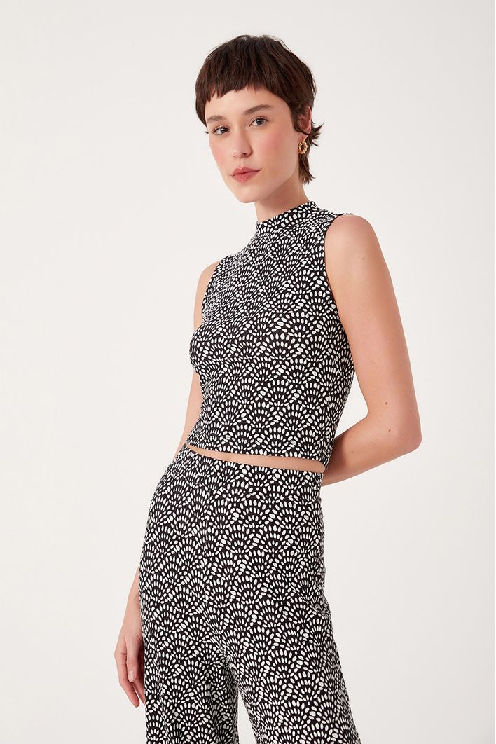 Blusa Estampa Festejo