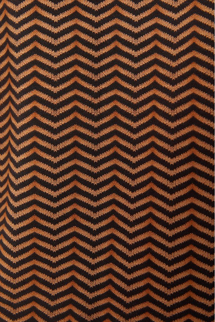 Cropped Moletom Estampa Zig Zag