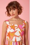 Cropped Corselet Estampa Astro