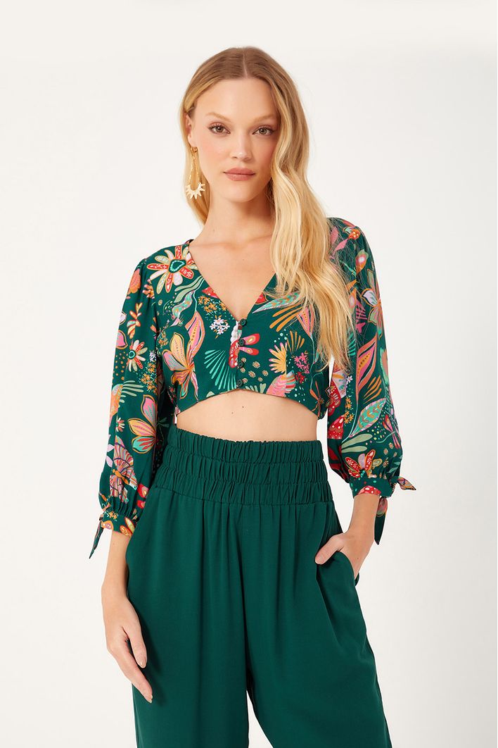 Blusa Estampa Aurora