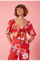 Cropped Estampa Florinda
