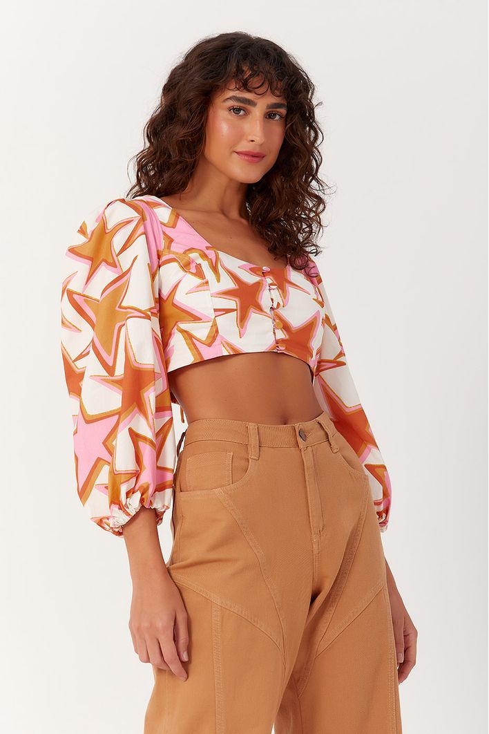 Blusa Estampa Astro