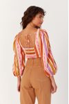 Blusa Estampa Listra Céu