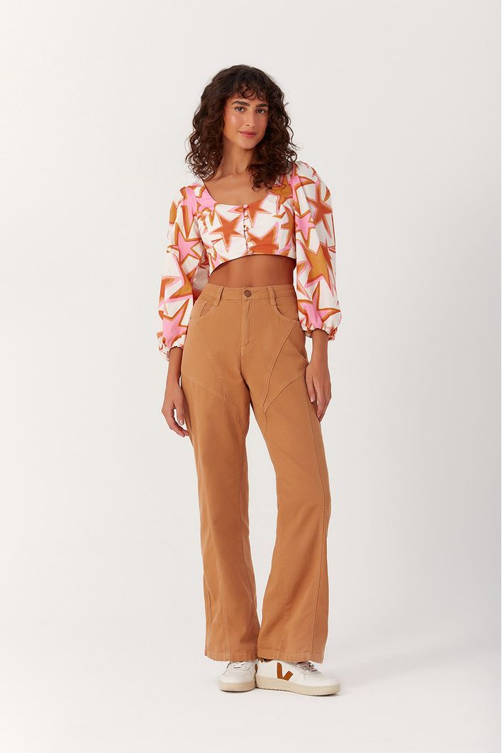 Blusa Estampa Astro