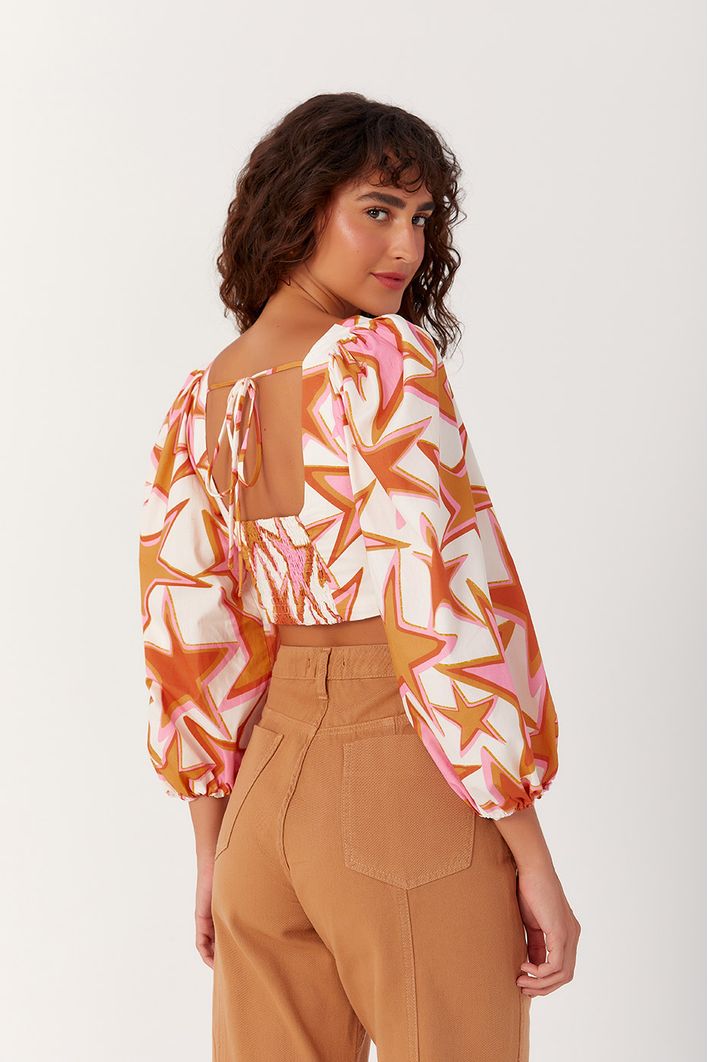 Blusa Estampa Astro
