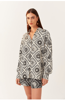 Camisa Estampa Selos