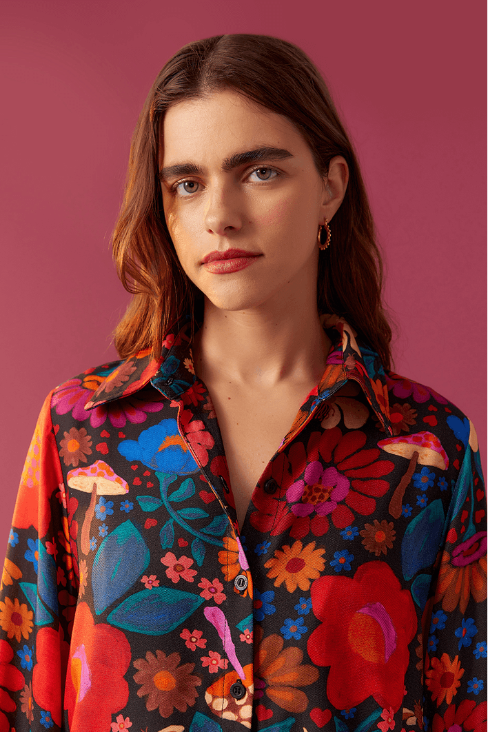 Camisa Estampa Alice