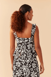 Blusa Alças Largas Laise Estampa Afeto
