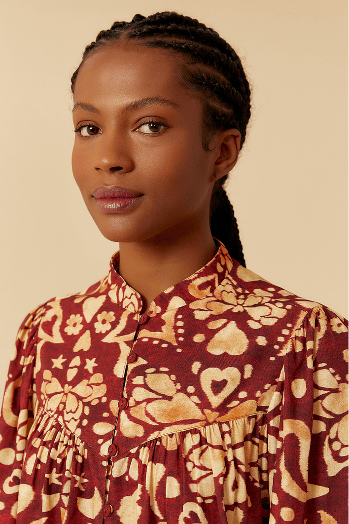 Blusa Estampa Sinastria