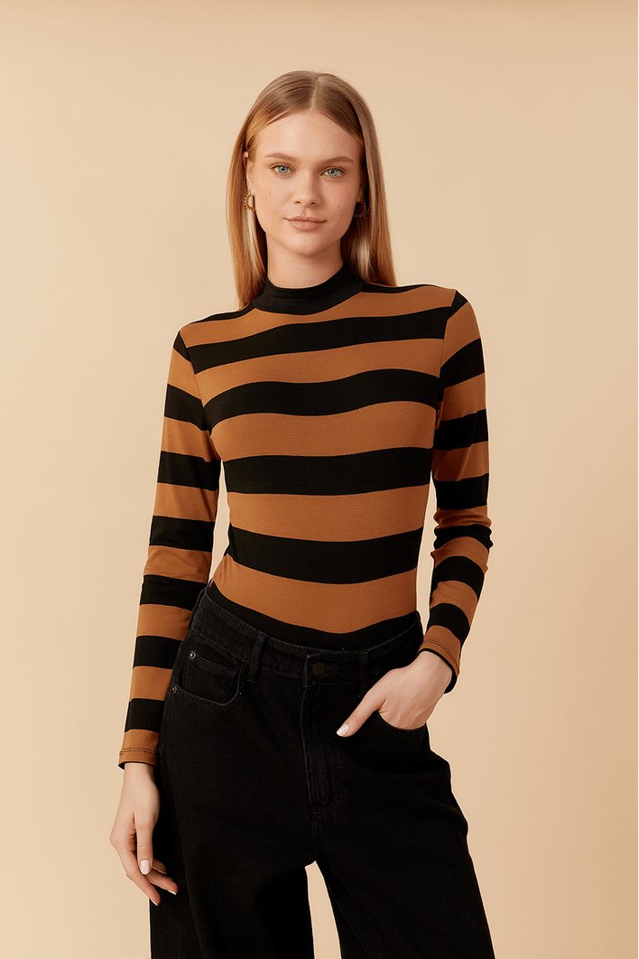 Cropped Estampa Listra Tempo