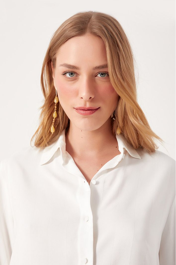 Camisa Frente Fraldada