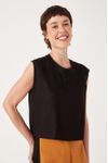 Blusa Linho Quadradinha