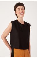 Blusa Linho Quadradinha