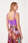 Top Linho Lastex Lateral