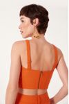 Top Linho Lastex Lateral