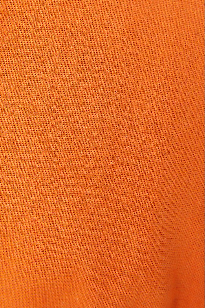 Blusa Linho Barra Babado