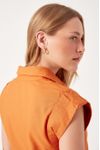 Blusa Linho Moldura