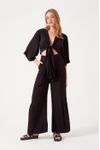 Blusa Crepe Ampla No Frente
