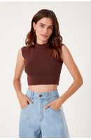 Blusa Tricot Canelada