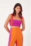 Top Tricot Bicolor