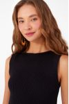Blusa Tricot Decote Canoa