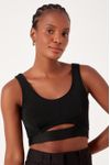 Blusa Tricot Regata Fenda