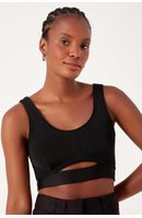Blusa Tricot Regata Fenda