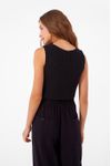Blusa Tricot Decote Canoa
