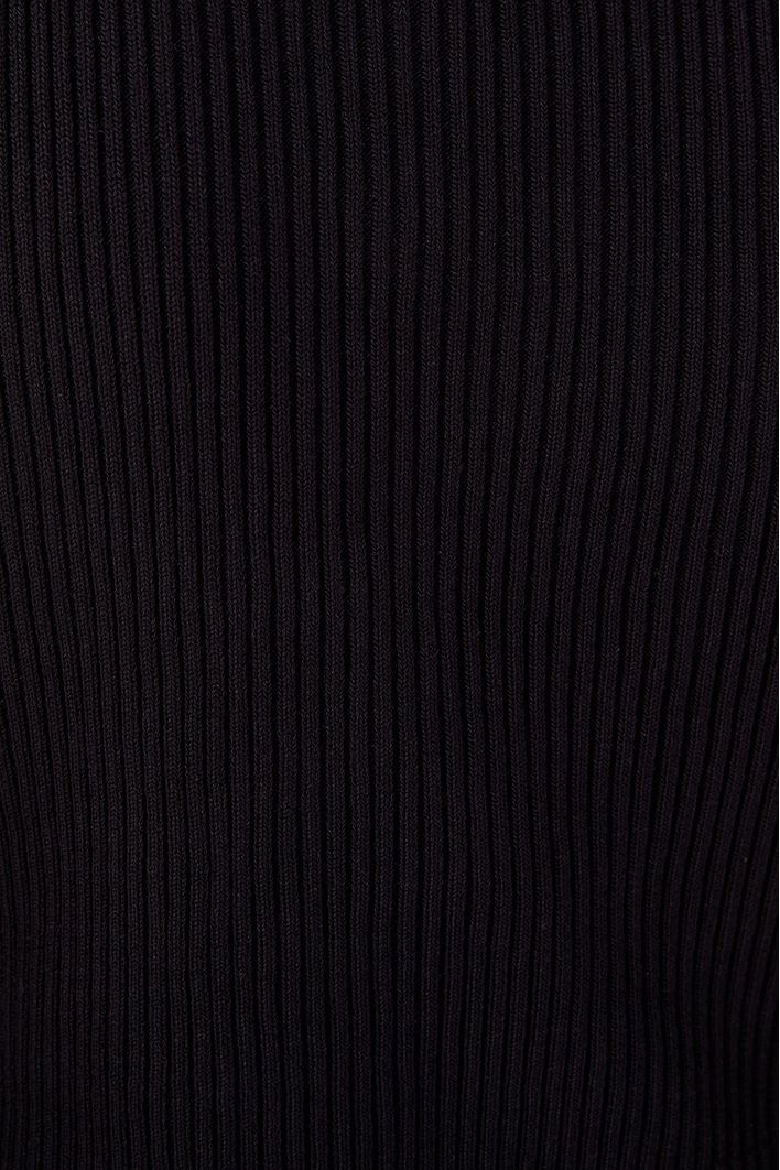 Blusa Tricot Decote Canoa