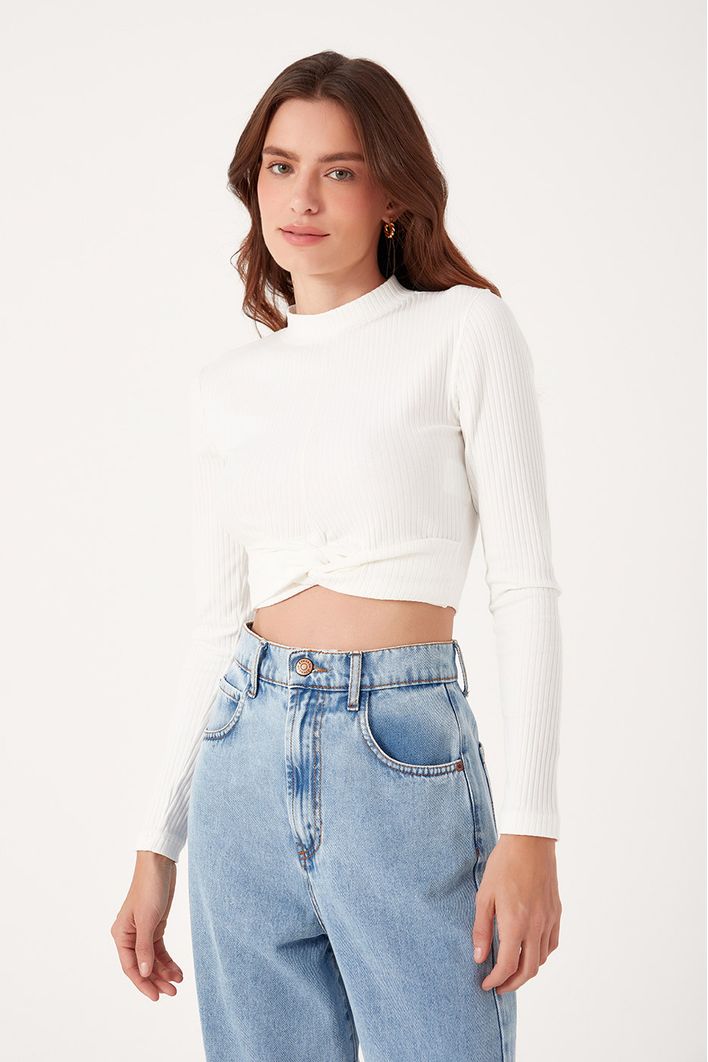 Blusa Nó Gola Rolê