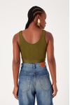 Blusa Tricot Regata Fenda
