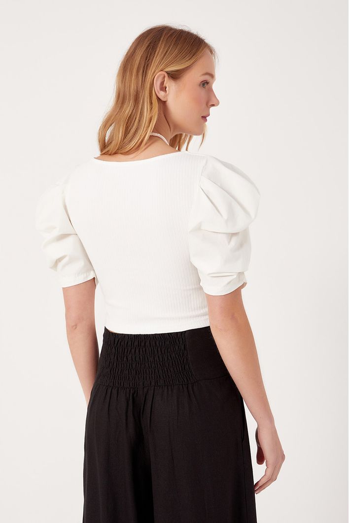 Blusa Manga Pregas