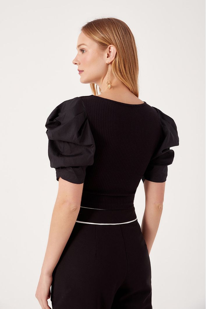 Blusa Manga Pregas