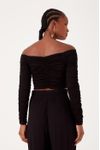 Blusa Franzida Manga Longa