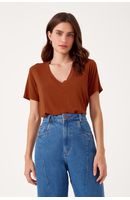 Blusa Básica Decote V