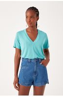 Blusa Básica Decote V